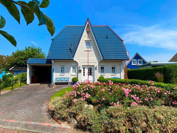 Ferienhaus für 4 Personen, mit Balkon und Terrasse sowie Garten in Kalifornien (Ostsee), Schönberg