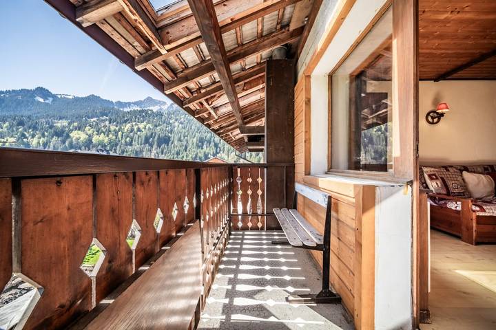 Location de vacances pour 4 personnes, avec Balcon à La Chapelle-d'Abondance