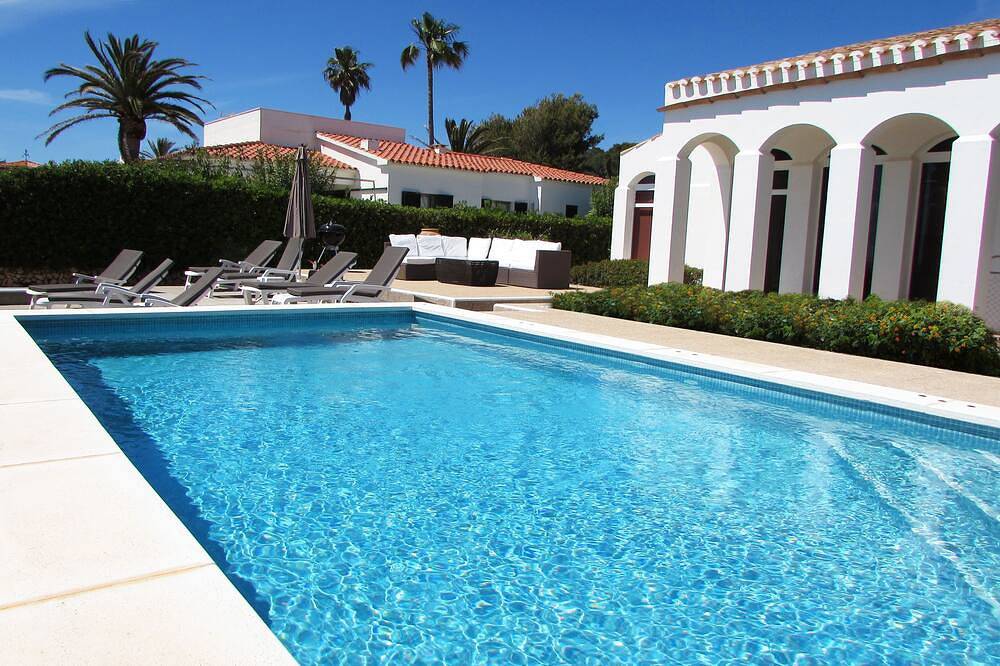 Beachfront Villa In Santo Tomas, Menorca, Balearic Islands in Santo Tomas, Es Migjorn Gran