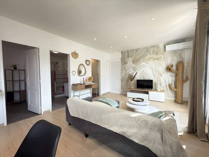 Gîte pour 4 personnes, avec balcon/terrasse dans Office De Tourisme De Valras Plage - 4