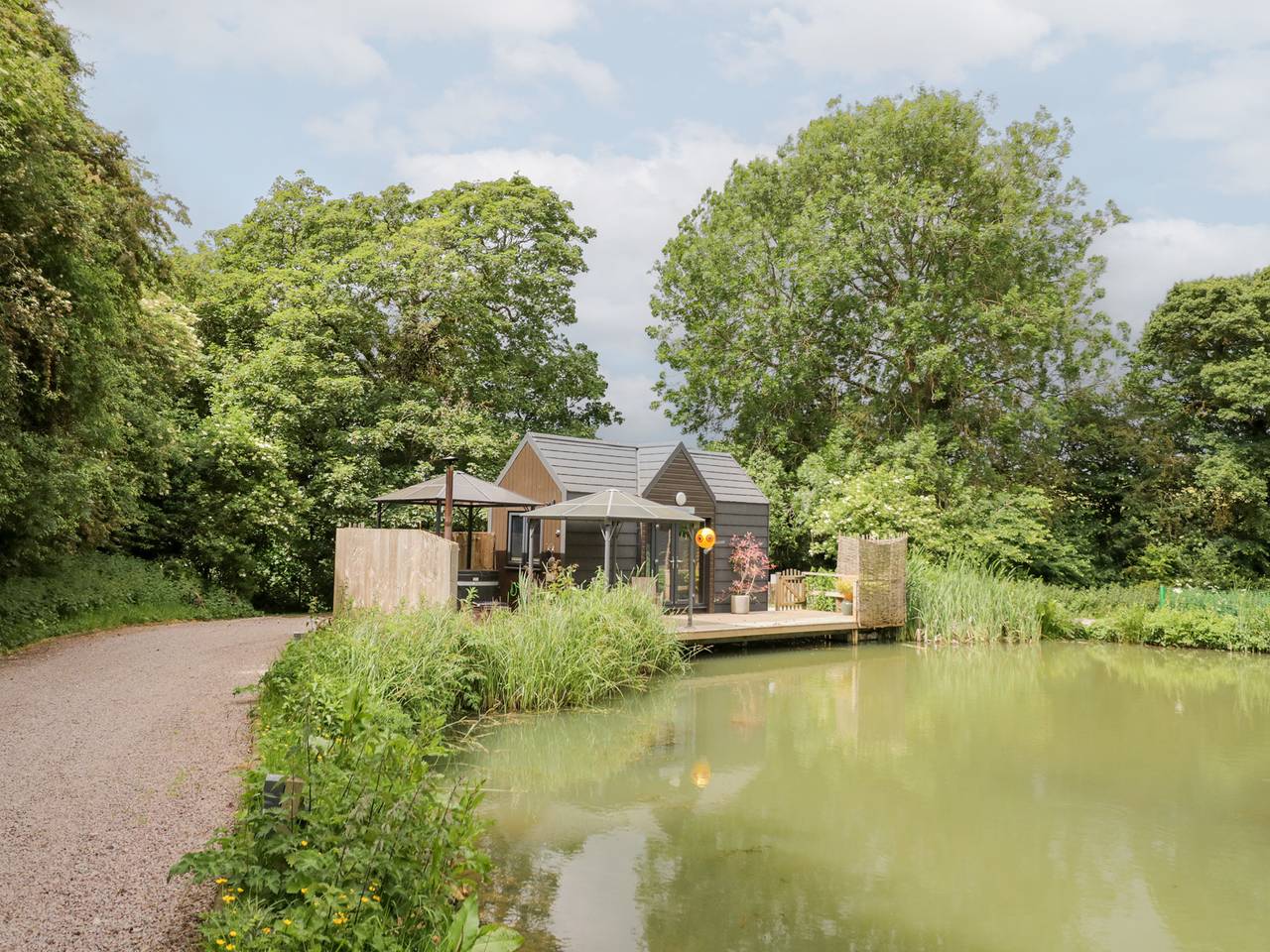 Cabaña para 2 personas con jardín in Oxfordshire