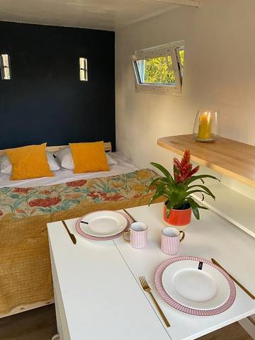 Cottage pour 2 personnes, avec piscine et jardin à Wittisheim