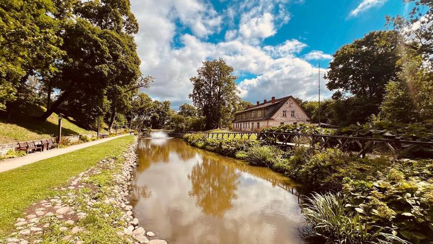 Appartement de vacances pour 4 personnes, avec jardin