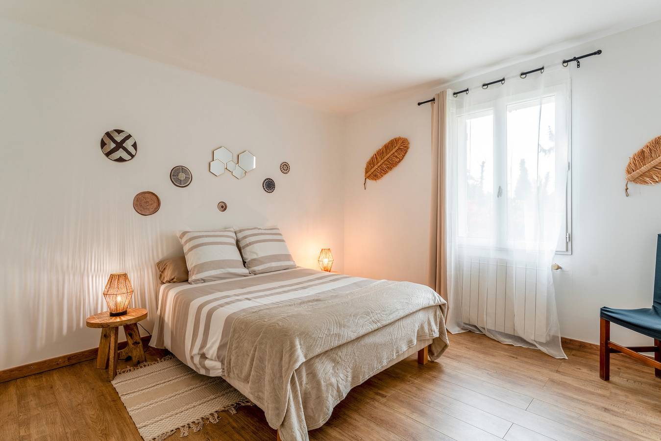 Quarto de hóspedes 'Nature' com terraço partilhado, Wi-Fi e ar condicionado in Cabannes (Bocas do Ródano), Arles (Região)