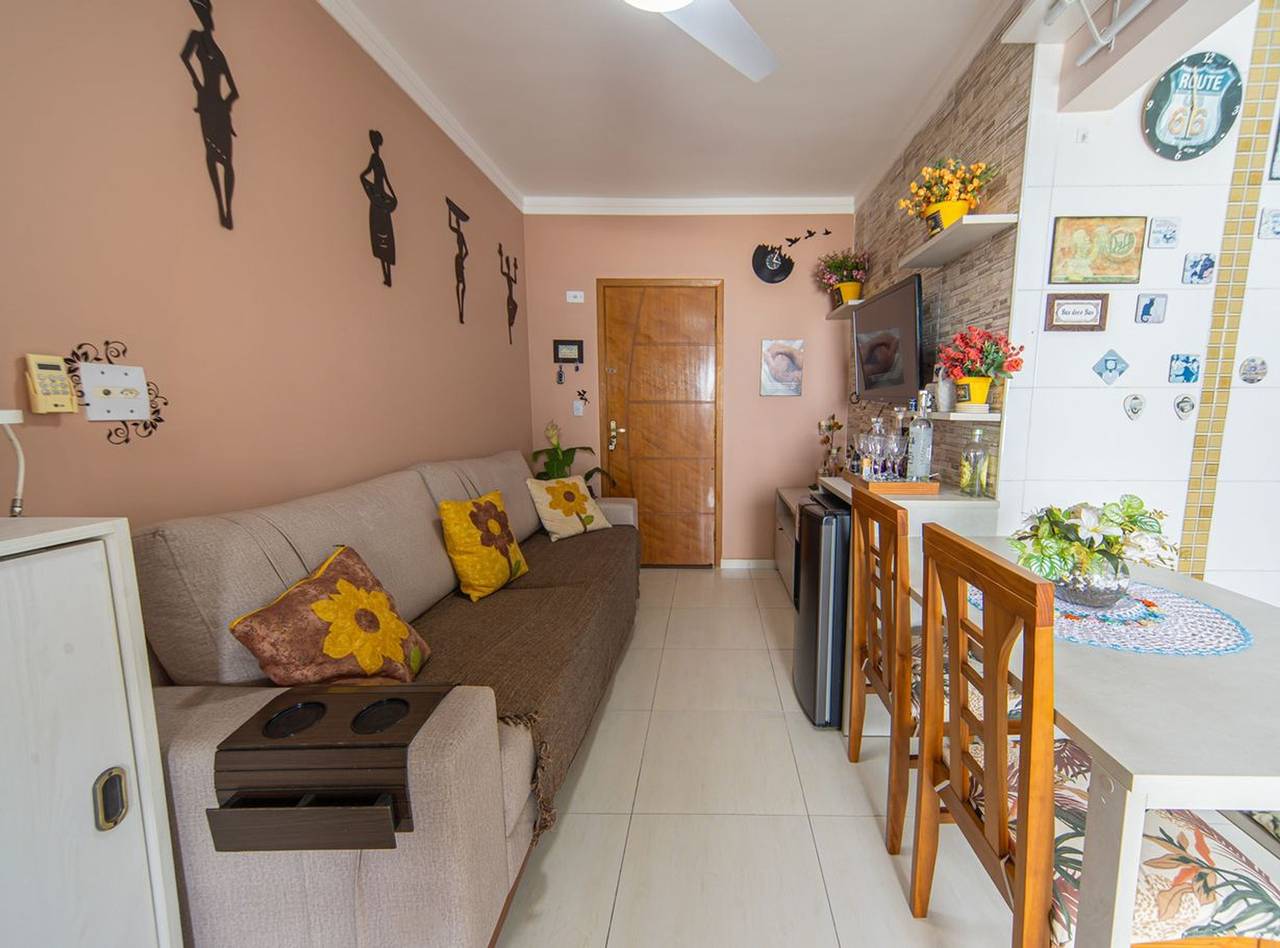 Ganze Wohnung, Apto Beira-Mar com Garagem e Vista Mar no Caiçara in Vila Caiçara, Praia Grande