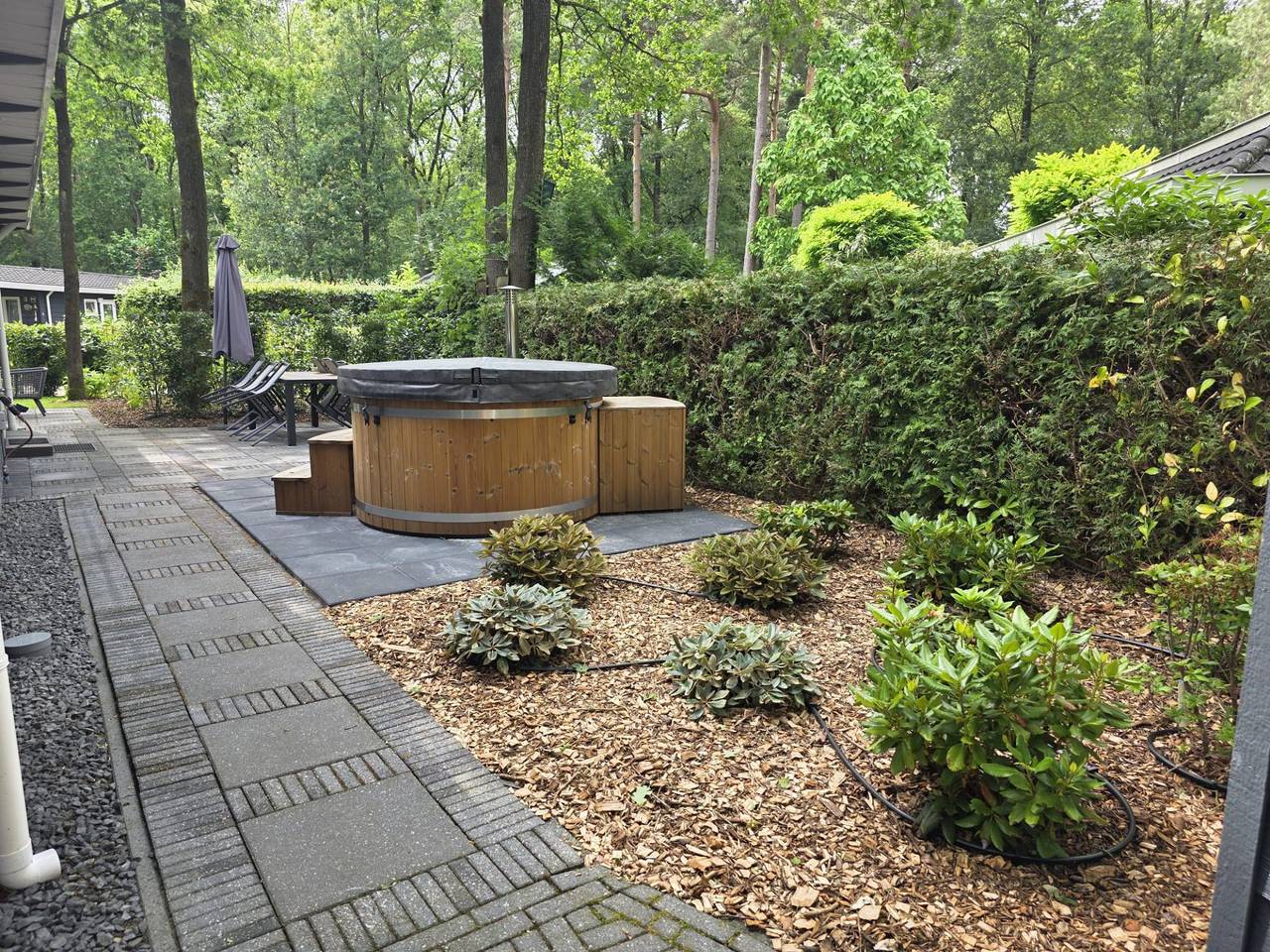 Landgoed Het Grote Zand — Dotterbloem Chalet Mit Hot Tub| 6 Personen in Hooghalen, Drenthe