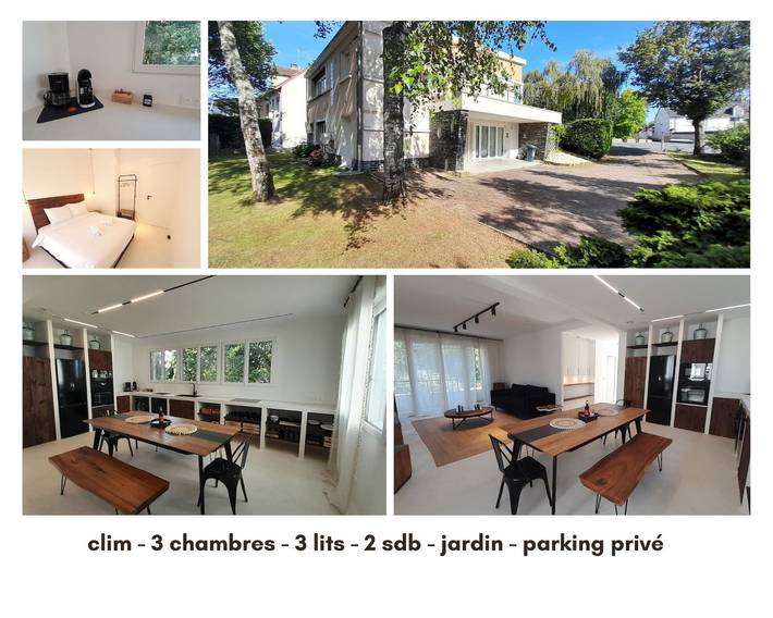 Ferienhaus für 6 Personen, mit Garten und Balkon - 1