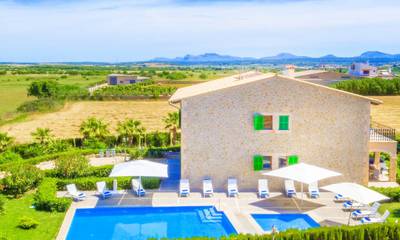 Villa in Petra (Mallorca), Mallorca Inselmitte für 12 