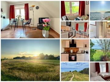 Ferienwohnung für 2 Personen, mit Seeblick und Garten in Middelhagen