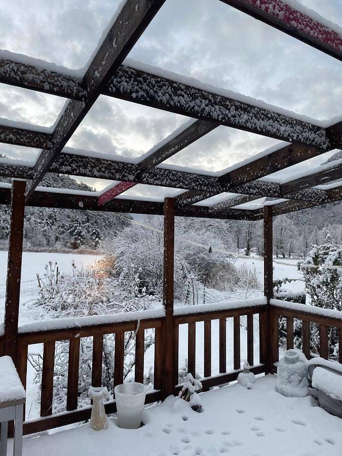 Camping pour 5 personnes, avec vue et jardin, animaux acceptés