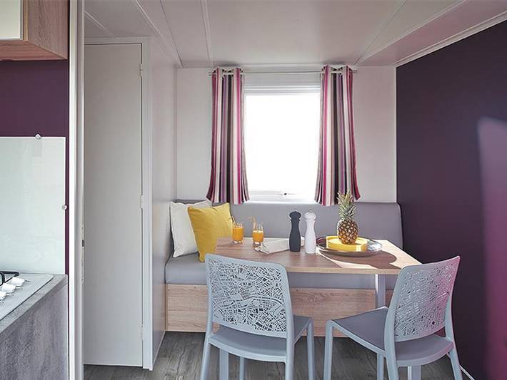 Camping Les Chênes Verts - Mobilhome 4 personnes - TV in Meschers-sur-Gironde, Région de Rochefort