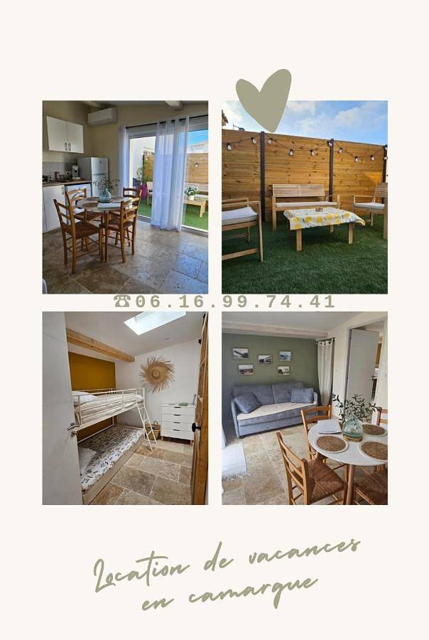 Gîte pour 4 personnes, avec jardin et terrasse à Port-Saint-Louis-du-Rhône - 2