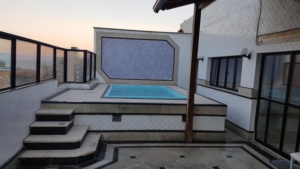 Ganze Wohnung, 6-zimmer-coverage, Bbq, Pool, Sauna, Morro Beach mit Wifi in Guarapari, Região Metropolitana da Grande Vitória