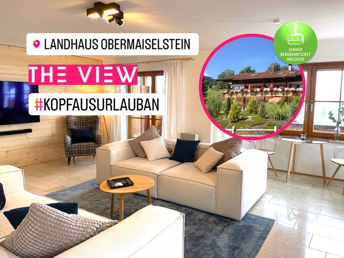 Ferienwohnung für 6 Personen, mit Balkon und Garten sowie Sauna, kinderfreundlich in Obermaiselstein - 4