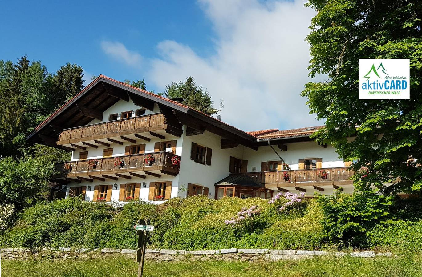 Haus am Osterbrünnl - Ferien-Appartements (44qm) mit Balkon in Ruhmannsfelden, Vorderer Bayerischer Wald