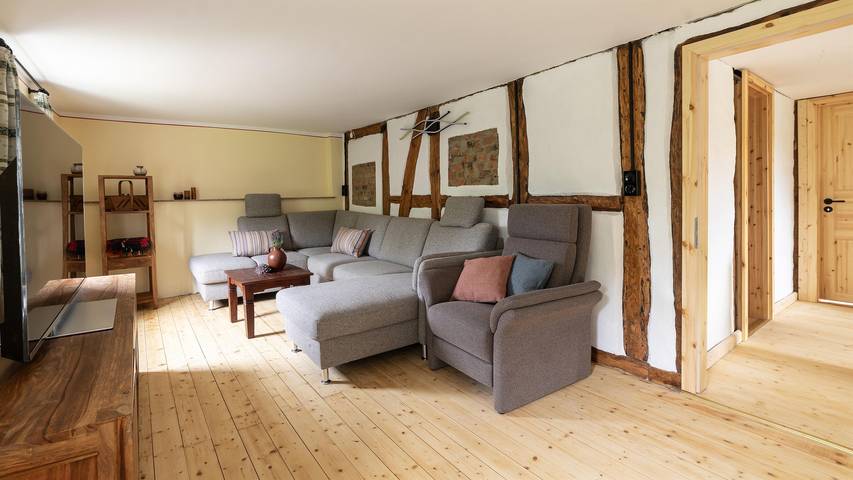 Ferienhaus mit Sauna und Wintergarten in Blomberg, Kreis Lippe