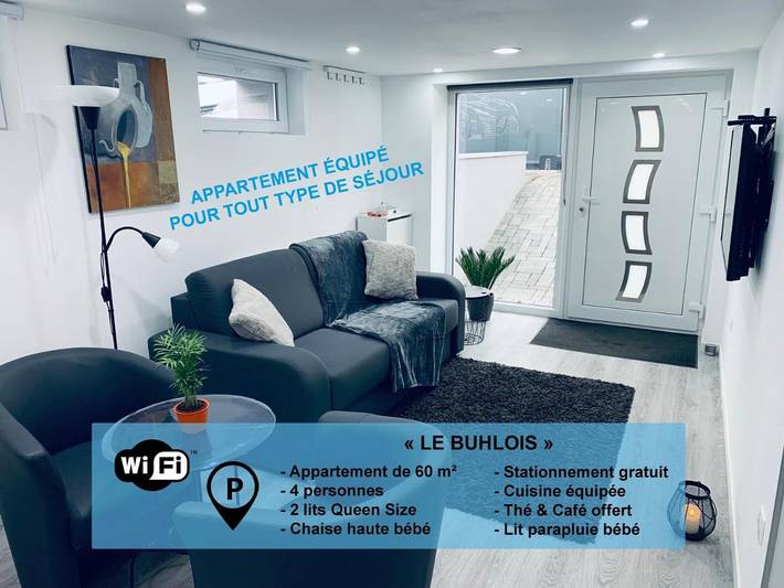Gîte pour 4 personnes, avec Vue à Buhl