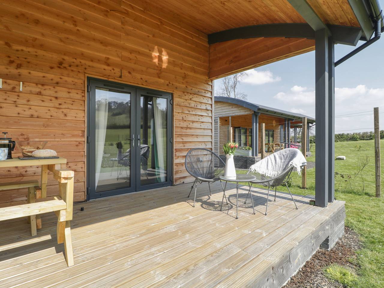 Chalet für 4 Personen mit Garten in West Pennard, Somerset