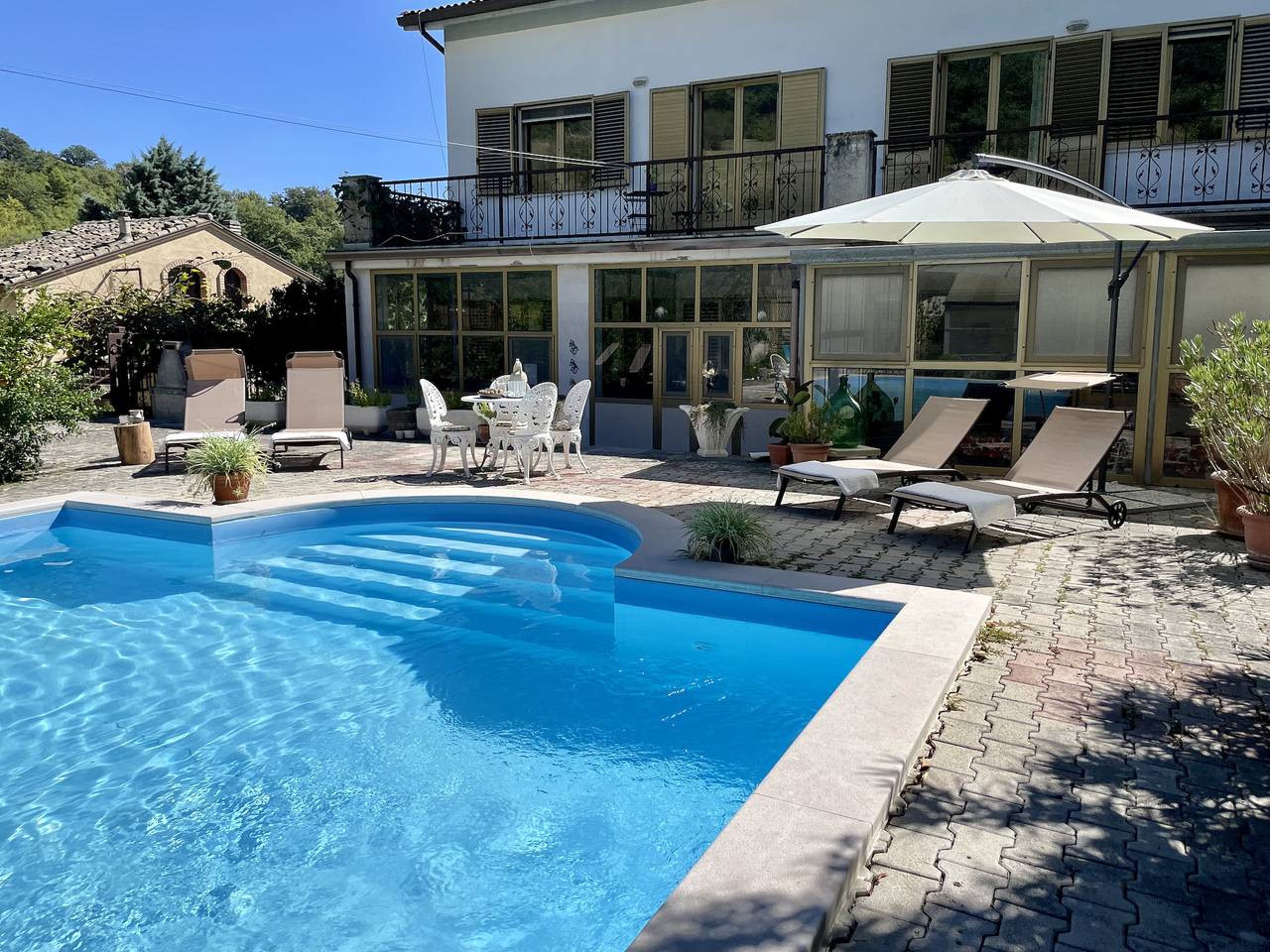 Lussuosa villa di montagna con piscina in Puglia in Roseto Valfortore, Provincia di Foggia