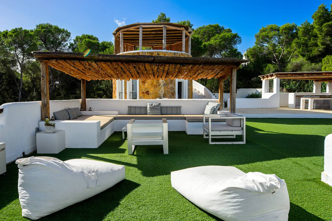 Holiday Home 'Can Taika' with Sea View, Wi-Fi and Air Conditioning in Cala Bassa, Sant Josep de sa Talaia