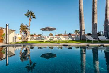 Chalet für 12 Personen, mit Pool und Sauna sowie Garten und Ausblick in Puerto de la Cruz