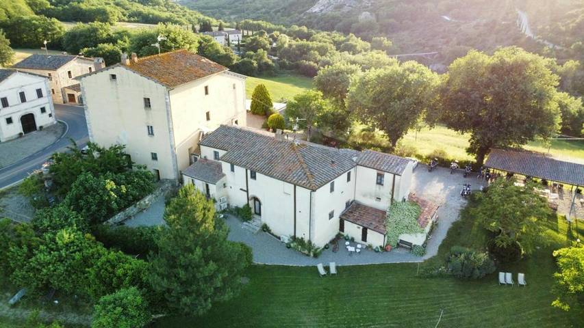 Monolocale per 2 persone, con giardino e panorama nonché piscina in Val d’Orcia