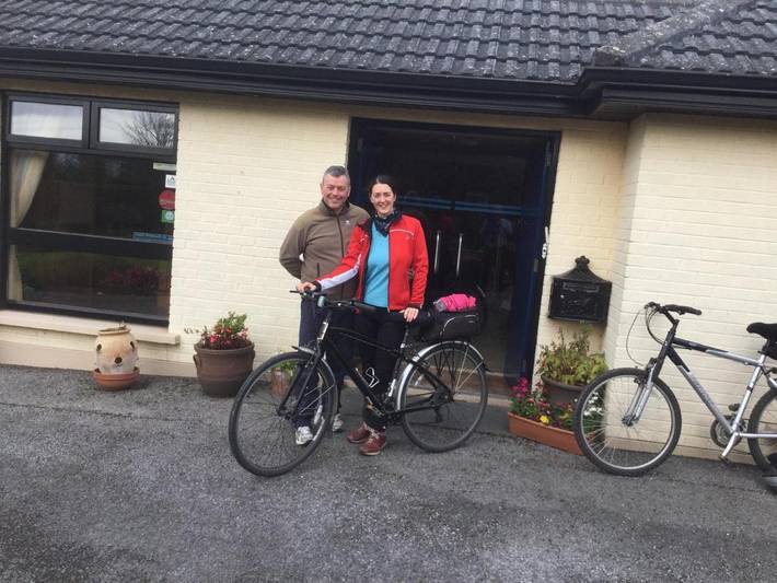 Bed and breakfast for 3 people, with Garden and View in Athlone