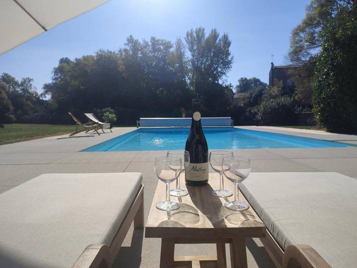 Villa pour 10 personnes, avec piscine et jardin