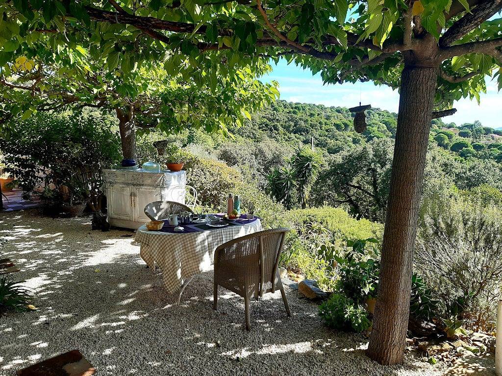 Chambres d'hôtes Massacan, vue mer - Suite terrasse vue mer in Le Lavandou, Région de Toulon