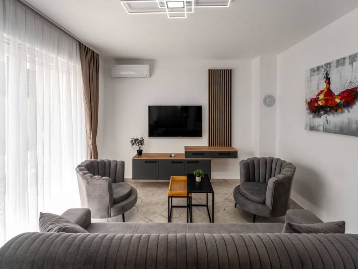 Ferienwohnung für 5 Personen, mit Terrasse in Funtana