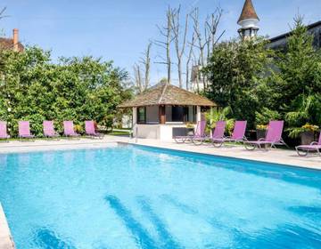 Hôtel pour 2 personnes, avec piscine et sauna ainsi que jacuzzi et jardin à Chenonceaux