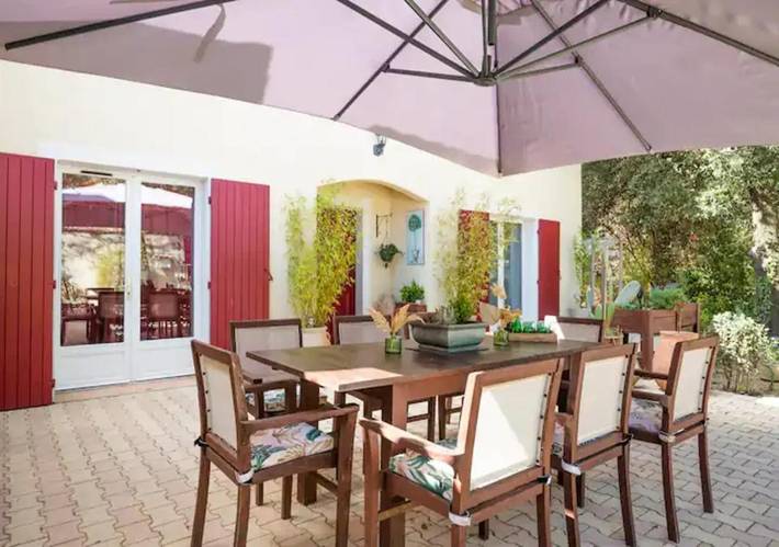 Location de vacances pour 2 personnes, avec jardin et vue à Garrigues-Sainte-Eulalie - 2