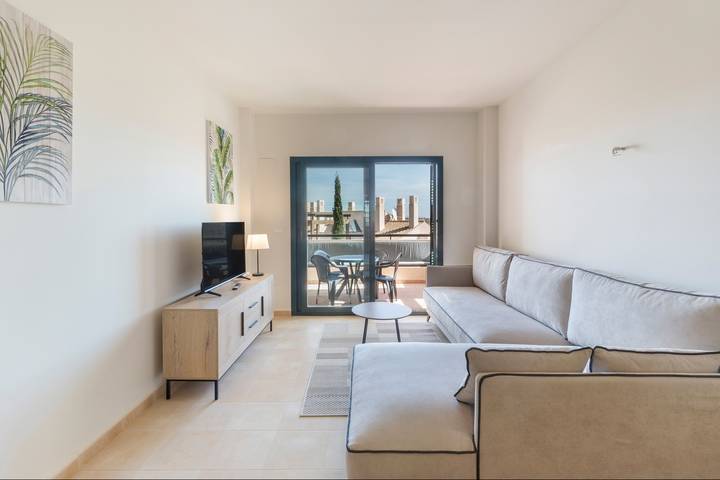 Entire apartment, Apartment 'El Oasis Martinica 4 2 B' with Mountain View, Wi-Fi and Air Conditioning in Hacienda del alamo, Fuente Alamo de Murcia