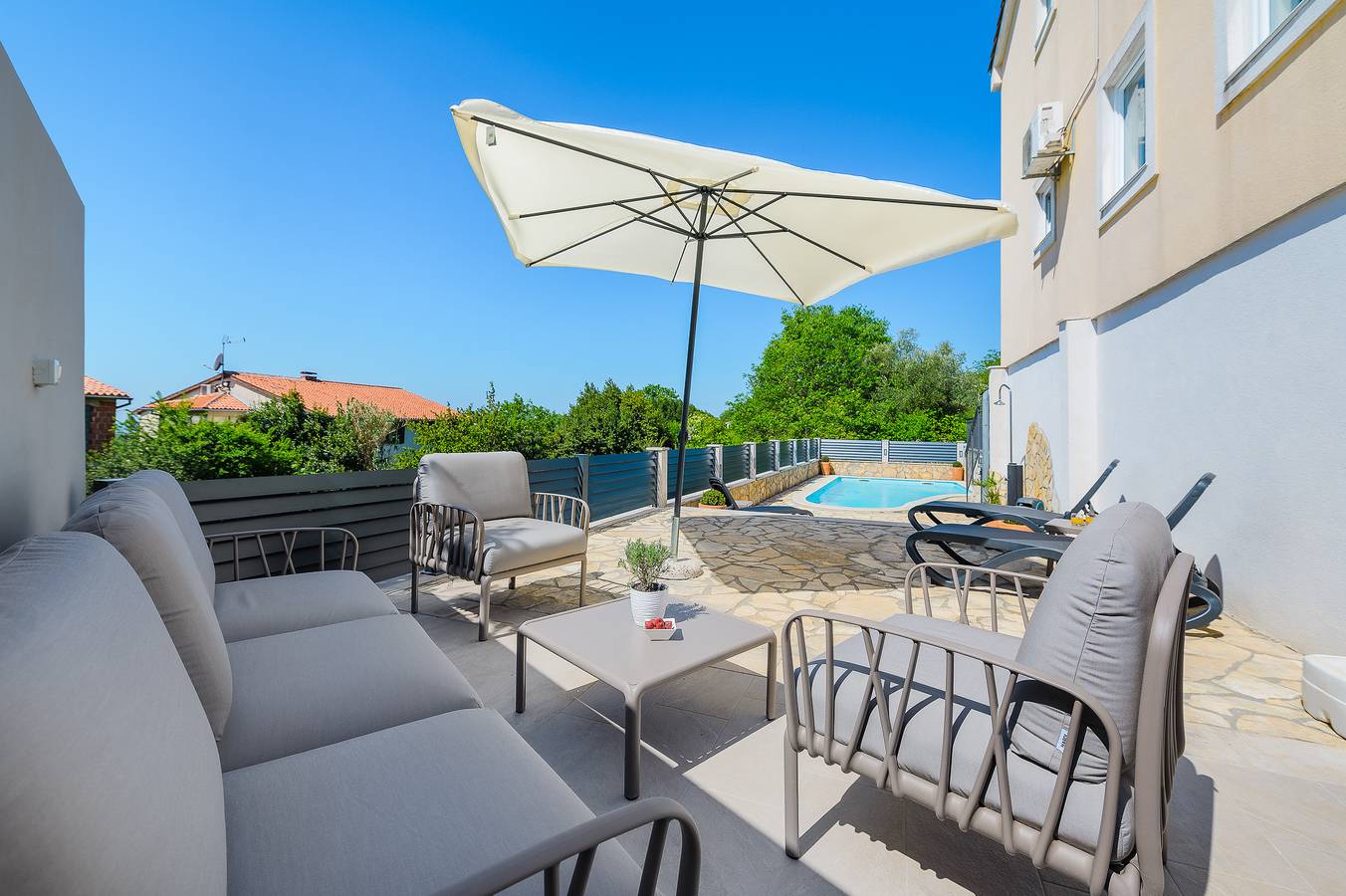 Villa Zaza with Pool in Istria in Kaštelir-Labinci (Istra), Općina Kaštelir - Labinci