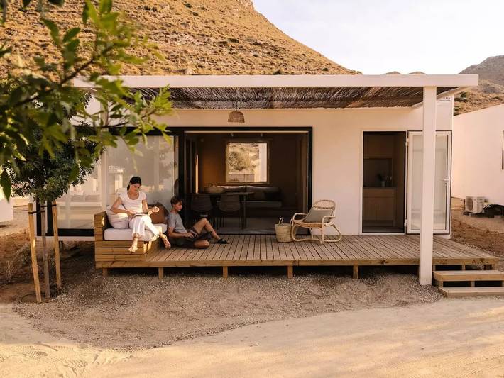 Bungalow für 3 Personen, mit Pool und Terrasse, mit Haustier in Andalusien - 4