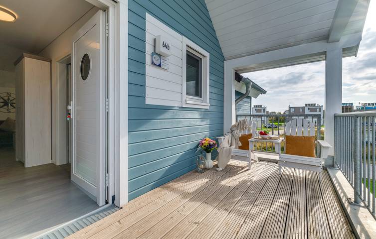 Ferienwohnung für 4 Personen, mit Terrasse in Olpenitz