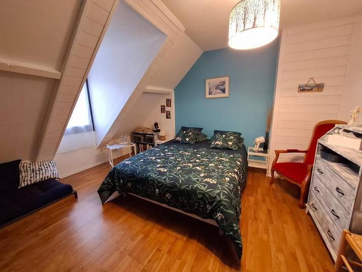 Gîte pour 2 personnes, avec vue ainsi que jardin et terrasse à Laversines