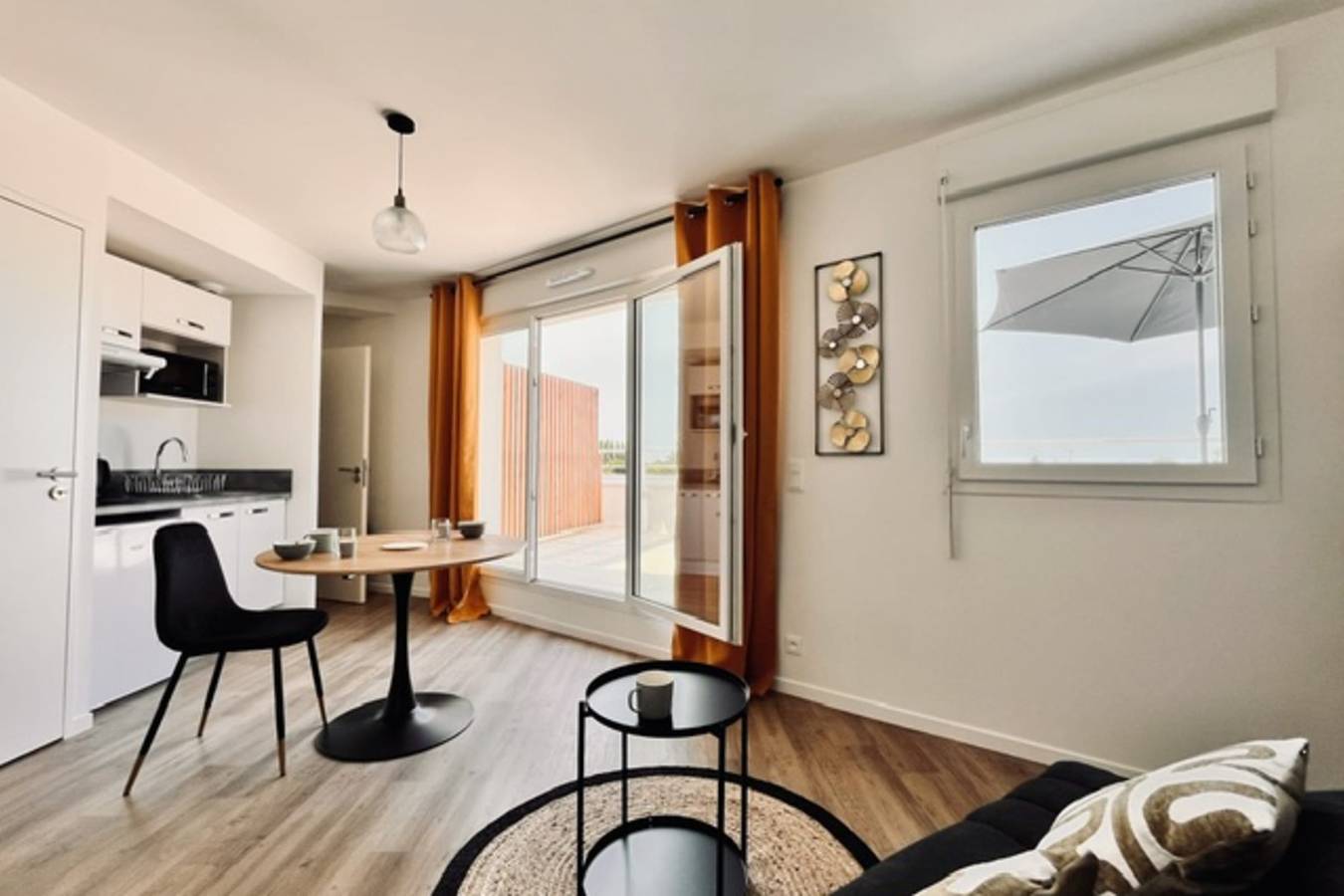 Estudio entero, Studio with balcony near La Rochelle in Aytré, Región de La Rochelle