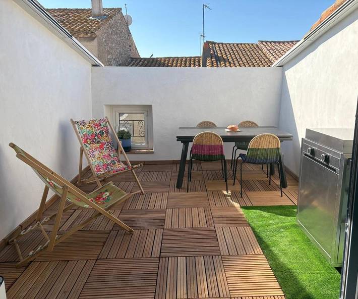 Location de vacances pour 6 personnes, avec terrasse dans Tour Barberousse Chateau De Gruissan - 2