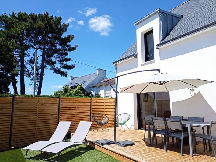 Gîte pour 8 personnes, avec Terrasse et Jardin à Séné