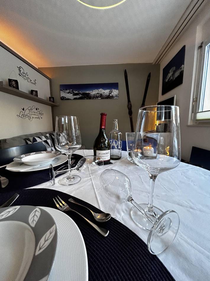 Appartement voor 2 personen, with sauna and whirlpool as well as balkon in Saas-Fee