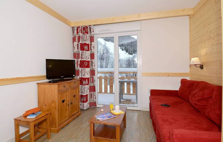 Appartement de vacances pour 5 personnes, avec balcon, animaux acceptés à Saint-Sorlin-d'Arves
