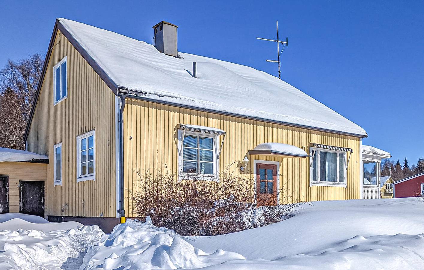 Feriehus for 8 personer med hage in Västerbotten