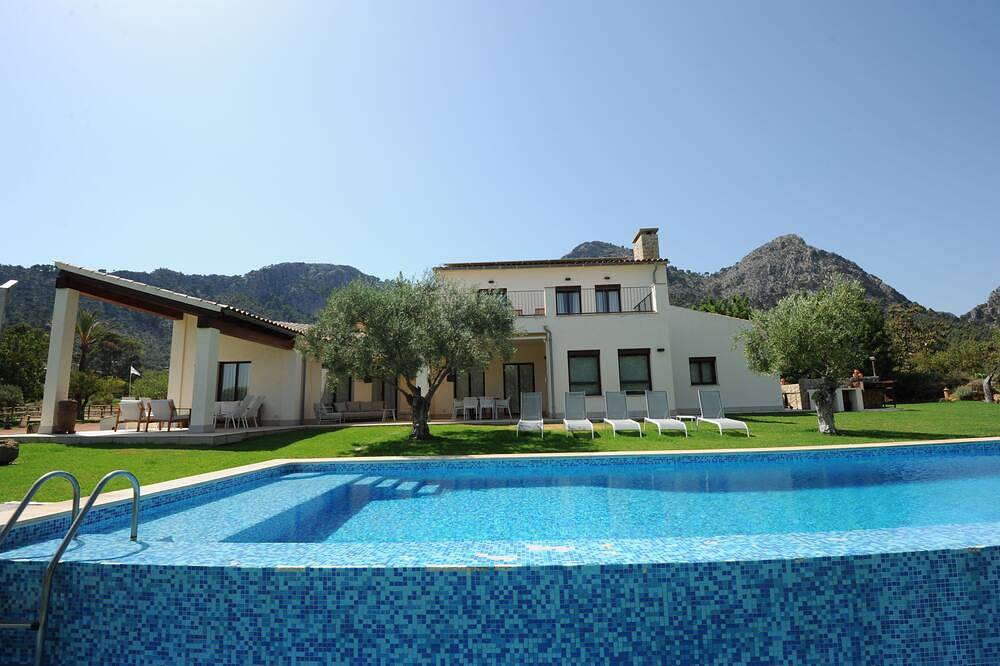 Villa avec piscine et barbecue. Air conditionné. Ping pong. Wi-Fi. 15 minutes in Bunyola, Majorque de l'Ouest