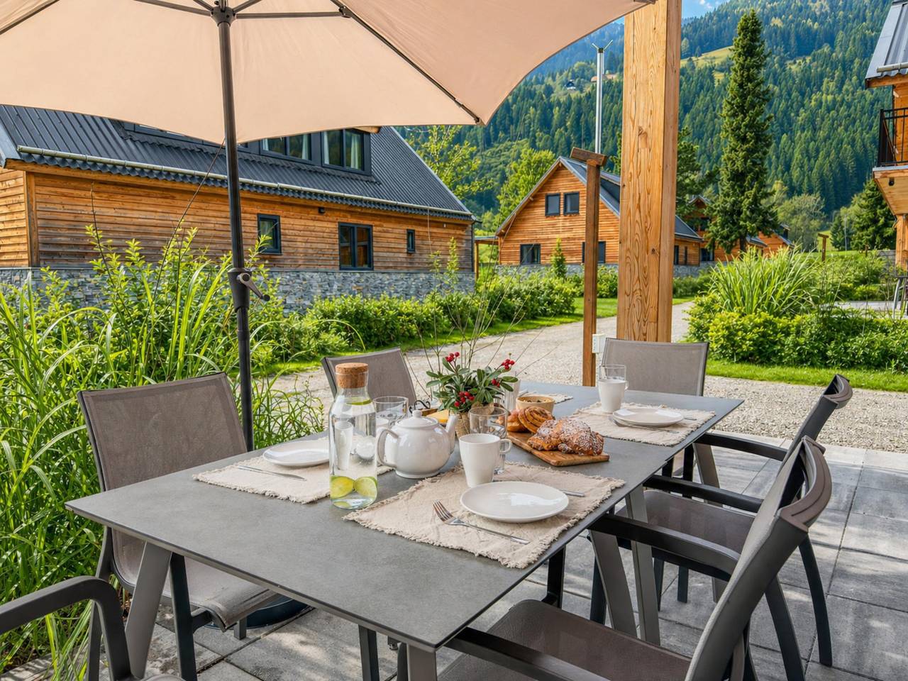 Chalet mit Sauna an einem See nahe Skigebiete in Afritz am See, Villach-Land