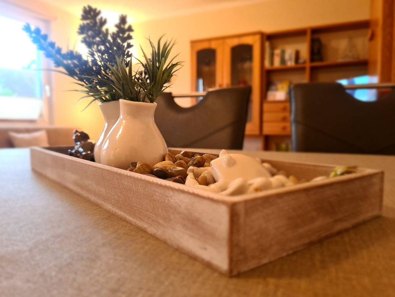 Ganze Ferienwohnung, Landhaus Gersdorf nahe Ostseebad Kühlungsborn - 3-Raum-Ferienwohnung im Landhaus Hein (63m², max 4 Pers.) in Gersdorf, Biendorf