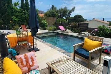 Ferienhaus für 4 Personen, mit Garten und Terrasse in Cassis