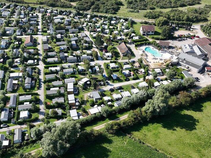 Flower Camping les Aubepines - Mobilheim 2 personen - 17,8 m² Standard - 1 Zimmer in Le Crotoy, Abbeville und Umgebung