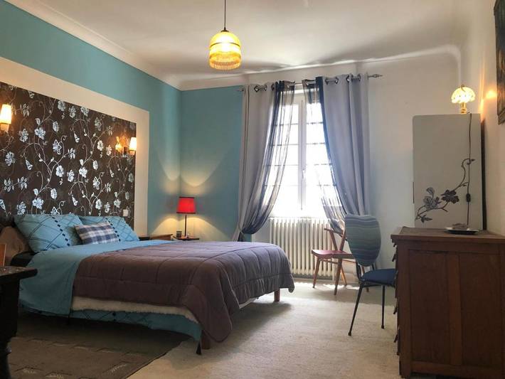 Appartement de vacances pour 2 personnes, avec jardin ainsi que piscine et vue