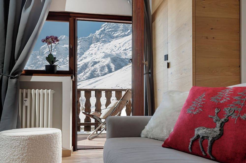 Ganze Wohnung, Pandora Mountain View - Central Apartment in Cervinia, Valtournenche